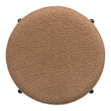 Paola Modern Metal/Bouclé Cushioned Counter & Bar Stool - JONATHAN Y